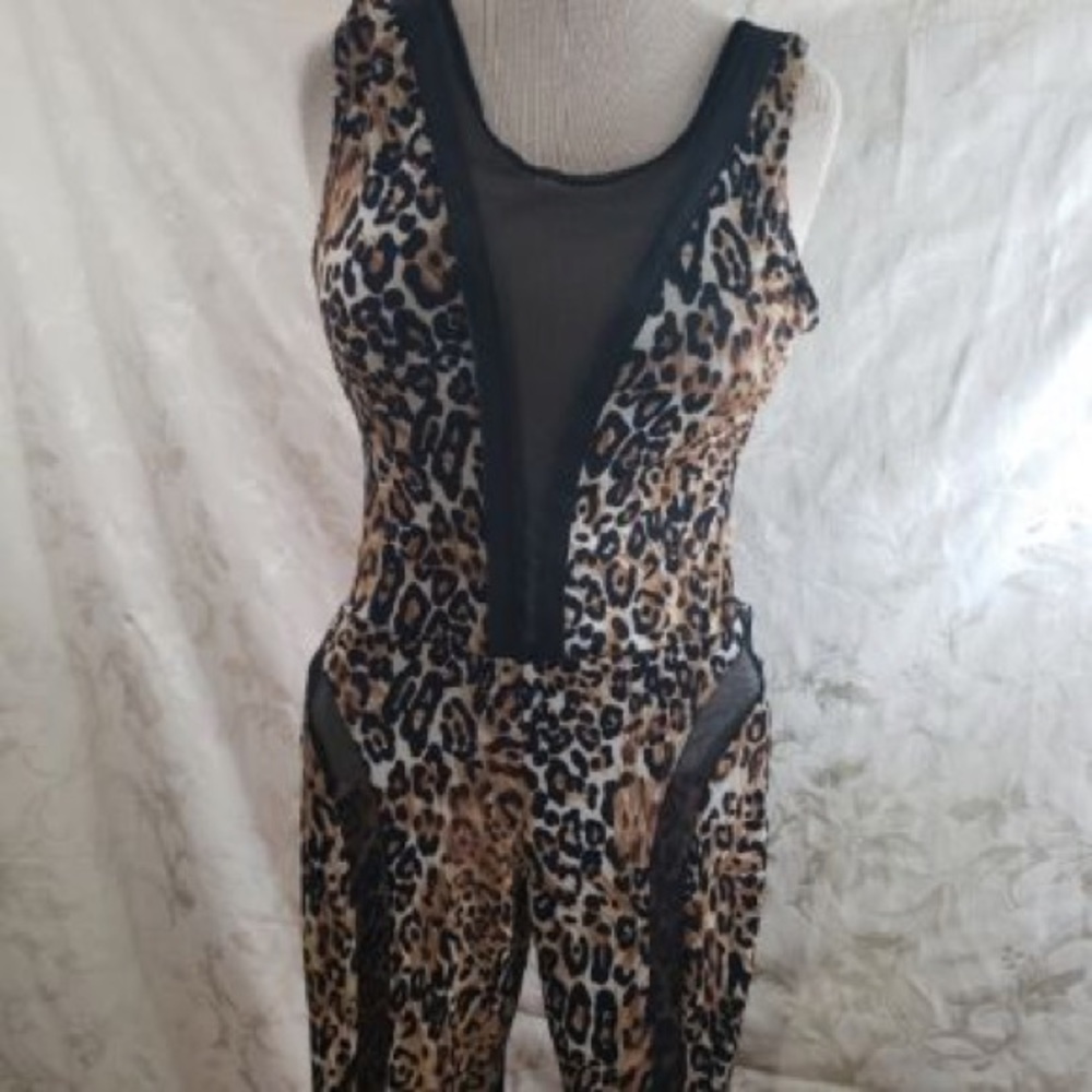 Codigo Leopard Jumpsuit